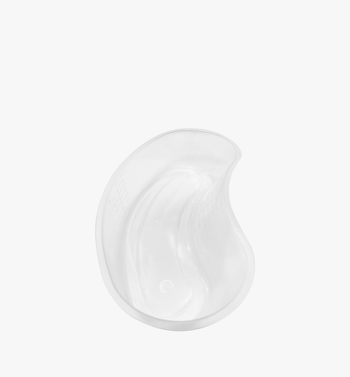 Clear kidney tray
